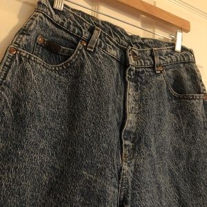 Mom jeans vintage 90s Lee acid wash sz 12 Medium.